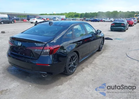 2025 Honda Civic Sport z USA, uszkodzony, nr VIN 2HGFE2F50SH518894